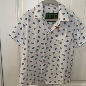 Boys Dixxon Shirt worn 1 time Cactus Print Size Small